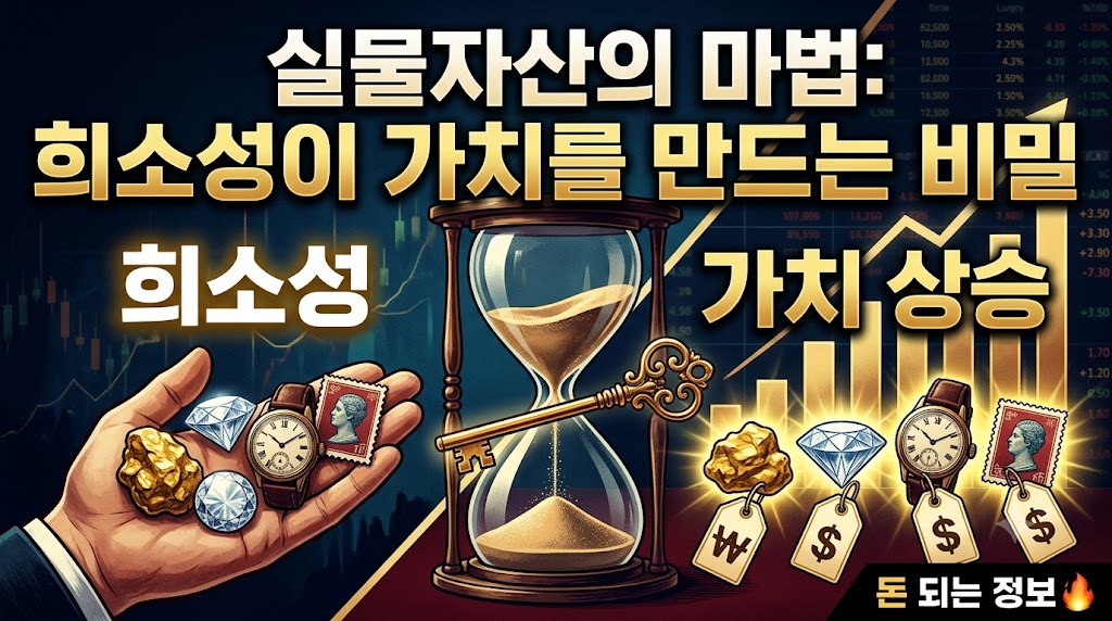 실물자산에서 '희소성'이 가치가 되는 과정